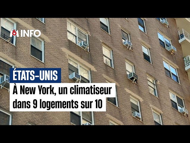 In New York, 9 out of 10 households have air conditioning