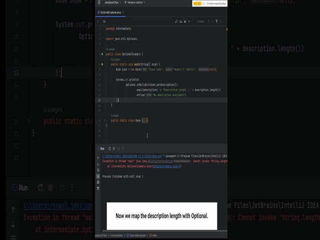 Java in 60 Seconds: Prevent NullPointerExceptions with Optional