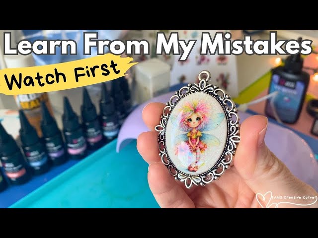 The TRUTH About Resin & Stickers 😬 My Trial & Error "How To" Guide!