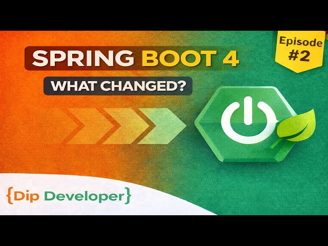 Spring Boot 4 Major Features Explained | 9 Major Changes Every Java Developer Must Know