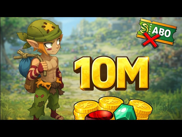 Goal: 10M KAMAS without subscribing on DOFUS