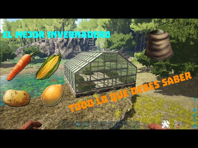 GUIA/TUTORIAL de como hacer un invernadero en ARK todo lo que debes saber