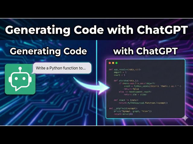 Generating Code with ChatGPT | How to Generate Code using ChatGPT AI Tool for FREE
