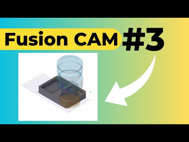 Fusion CAM Tutorial #3 - Facing Operation | Stepover, Pass Extension & Simulation