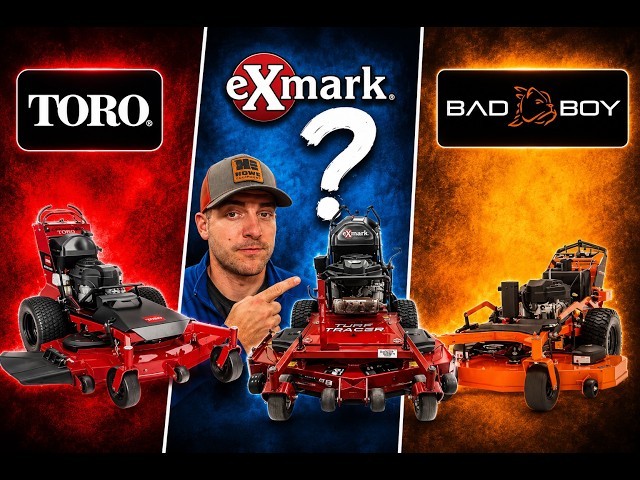 Why Would Anyone Buy a Walk Behind Mower in 2026? (Toro vs Exmark vs Bad Boy)