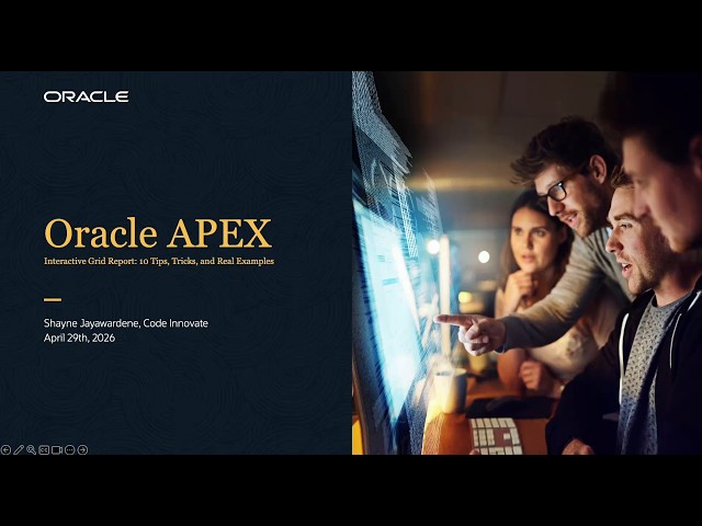Oracle APEX Interactive Grid Report: 10 Tips, Tricks, and Real Examples