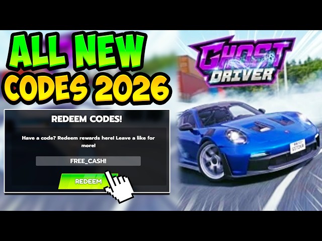 ALL WORKING GHOST DRIVER CODES ROBLOX - All New Ghost Driver Codes 2026!