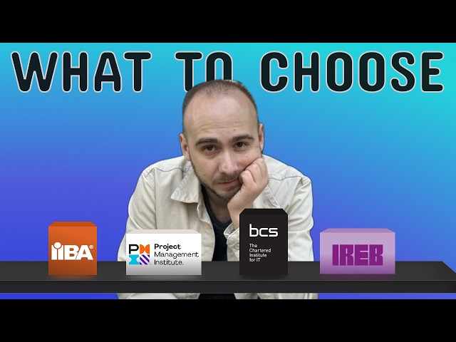 IIBA vs PMI vs BCS vs IREB: The Right BA Certification for You
