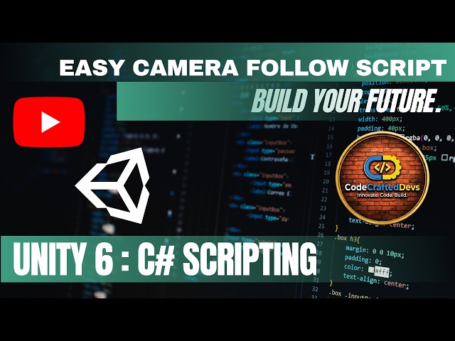 How to make camera follow player in unity