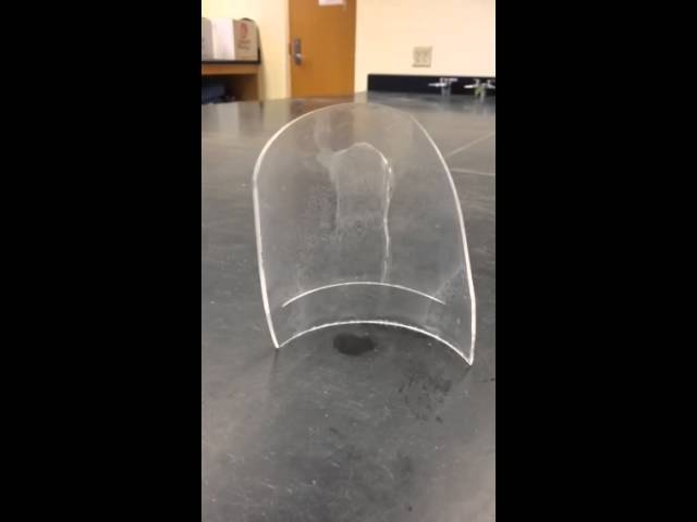 Static Guard on Extruded acrylic tube extreme cracking