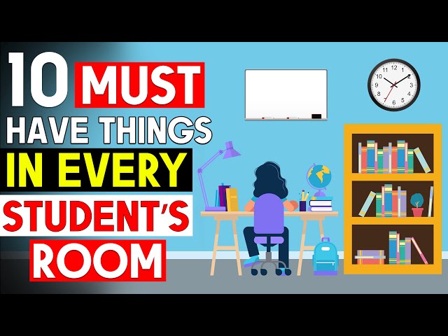 10 THINGS that should be in EVERY STUDENT'S ROOM | #exammotivation #boardexam2023