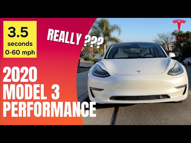 Tesla Model 3 Performance 0-60 in 3.5 seconds - FACT or FICTION?