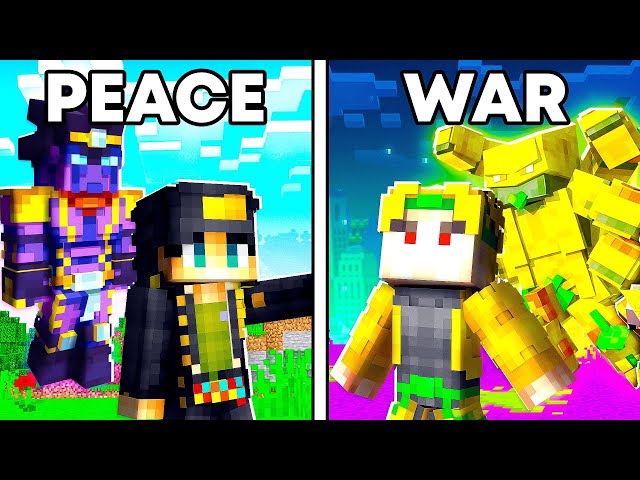 I Made 1000 Players Simulate a JOJO's BIZZARE ADVENTURE in Minecraft...
