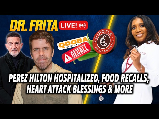 Análisis del directo de Perez Hilton | ¿Bendiciones de infarto? ¡Dra. Frita en vivo! #ultimasnoti...