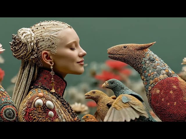 Dreamlike Jungle of Steampunk & Wonder - Meditative AI Art