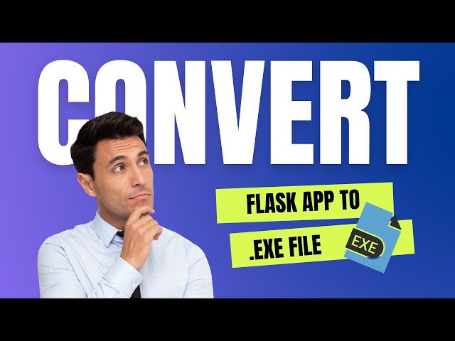 How to Convert Flask App to exe File || Convert py to exe file || Flask Python Tutorial