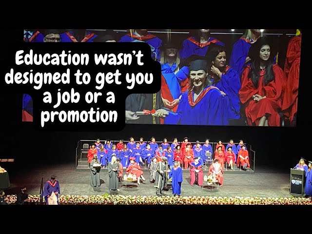 Education Will Not Get You a Job a Promotion or a Salary Increase | The Corporate Kindergarten
