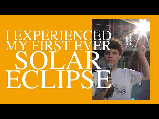 I Experienced My FIRST Ever Solar Eclipse