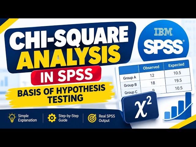 Chi-Square Analysis in SPSS Explained | Hypothesis Testing Made Easy