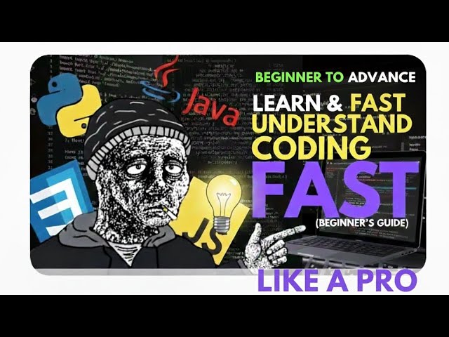 Coding 2026 Beginners to Advanced 🔥 Learn  FAST Like a Pro for any programming ( Java C/c++  python)