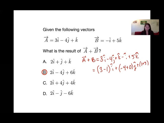 11 Vector Algebra Using Components