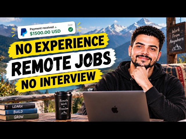 No Interview Remote Jobs That Pay in USD(For Students & Homemakers)