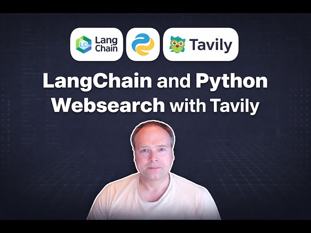 LangChain and Python Websearch with Tavily