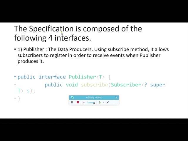 What /Why is reactive programming and Reactive Stream specs in 3 minute | Java   |Spring boot
