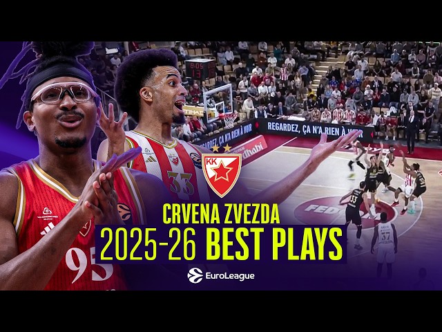 INCREDIBLE HIGHLIGHTS OF CRVENA ZVEZDA from 2025-26 EuroLeague season