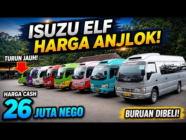 USED ISUZU ELF MINIBUS FOR ONLY 26 MILLION, STILL NEGOTIABLE, CHEAP AND PERFECT FOR TRAVEL