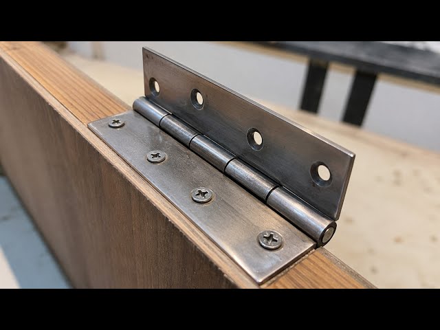How to Fix a Door Hinges | Easy Door Hinge Installation Tutorial #woodworking #woodworking 