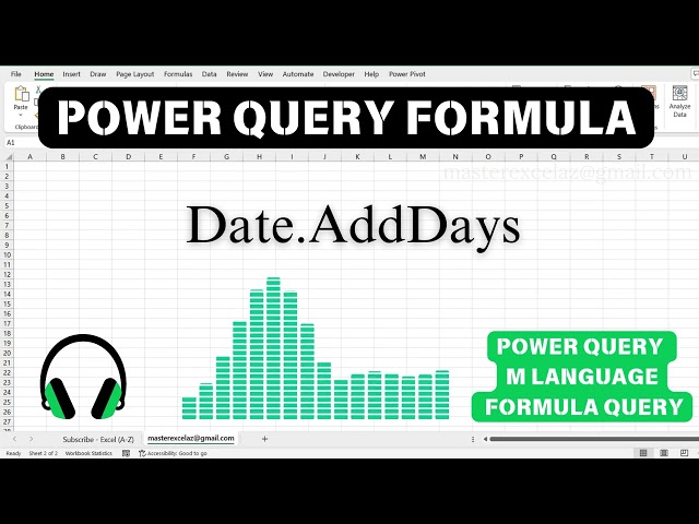 Date.AddDays | Power Query formula in excel | AI Podcast in English