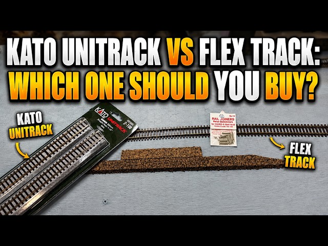 Kato Unitrack vs Flex Track: Which One Should YOU Buy?