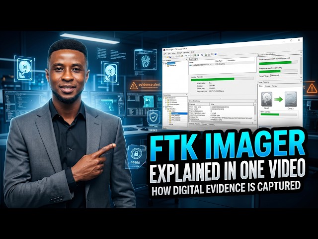 FTK IMAGER EXPLAINED IN ONE VIDEO | Complete Beginner's Guide to Digital Forensics