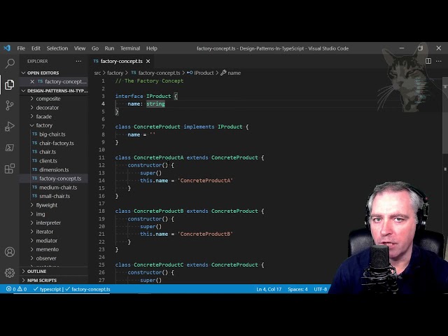 Factory Pattern :  Design Patterns in TypeScript