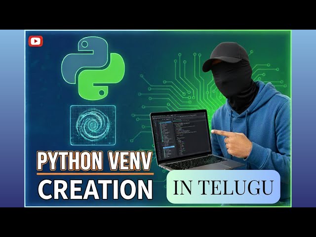 Python Virtual Environment (venv) Tutorial in Telugu | Complete Guide to Python venv