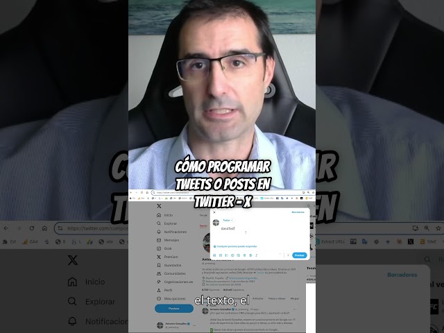 Cómo programar tweets o posts en Twitter - X #programar #tweets #posts #Twitter