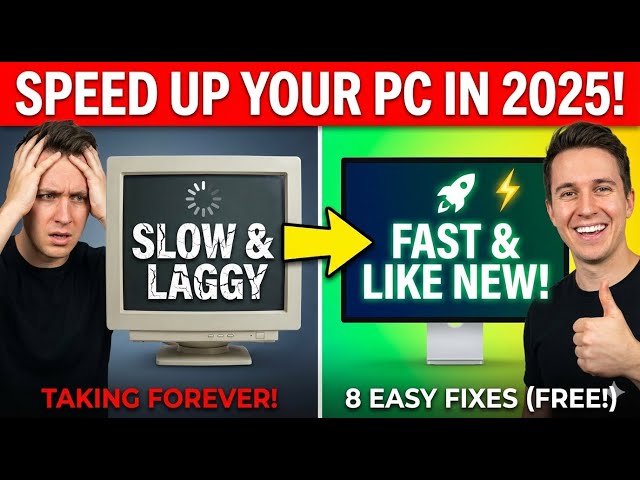 Don't Buy a New PC! Speed Up Windows 10/11 in 2026 (Free & Easy)