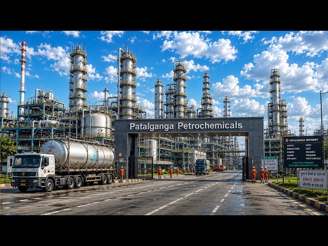 How Reliance Turned Patalganga Into a Petrochemical Empire | World's Largest Polyester Empire
