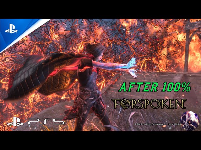 Forspoken - Max LVL Gameplay AFTER 100% - Update 1.04 - PS5 - 4K-HDR