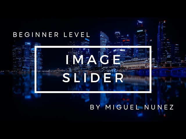 HTML, CSS & JavaScript - How to Easily Create an Automatic ( Self Activating ) Photo Carousel