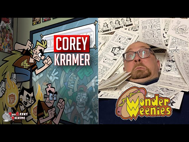 Corey Kramer creator Wonder Weenies comic (2022) interview | Two Geeks Talking