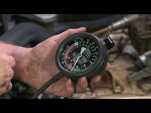 Diagnosing Problems with a Vacuum Gauge