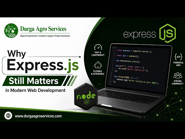 Express.js Tutorial for Beginners || Smart Solutions for Every Assignment || #DurgaAgroServices