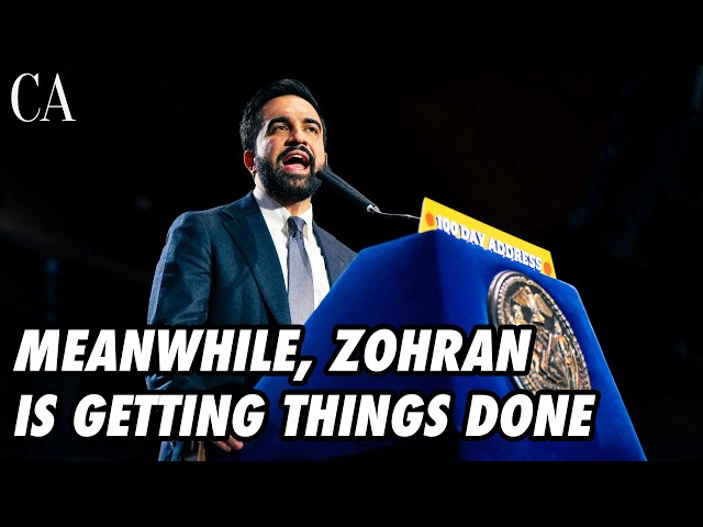 Meanwhile, Zohran Is Just Getting Things Done