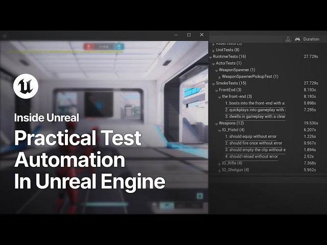 Practical Test Automation in Unreal Engine | Inside Unreal