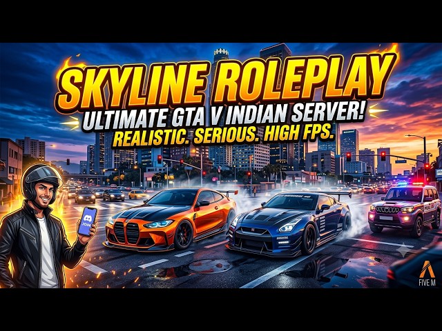 SKYLINE ROLEPLAY IS HERE! 🔥 | High FPS | Realistic Economy & Serious RP #SkylineRoleplay
