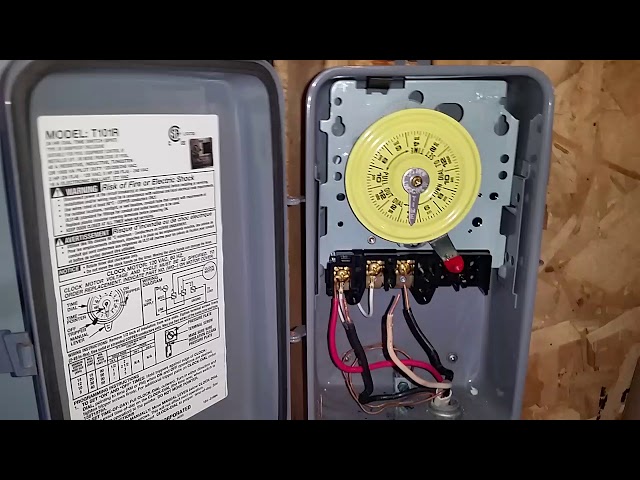 How To Wire Connect Intermatic Pool Pump Timer SIMPLE SHORT VIDEO