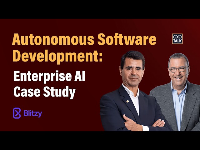 Autonomous Software Development at Enterprise Scale: Inside a 1,000-Developer Pilot (with Blitzy)