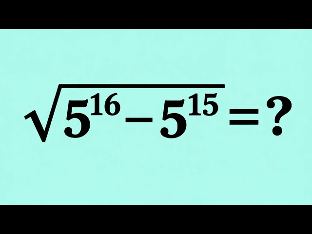 Brazil | A Nice Square Root Math Problem | Can you solve this?? 